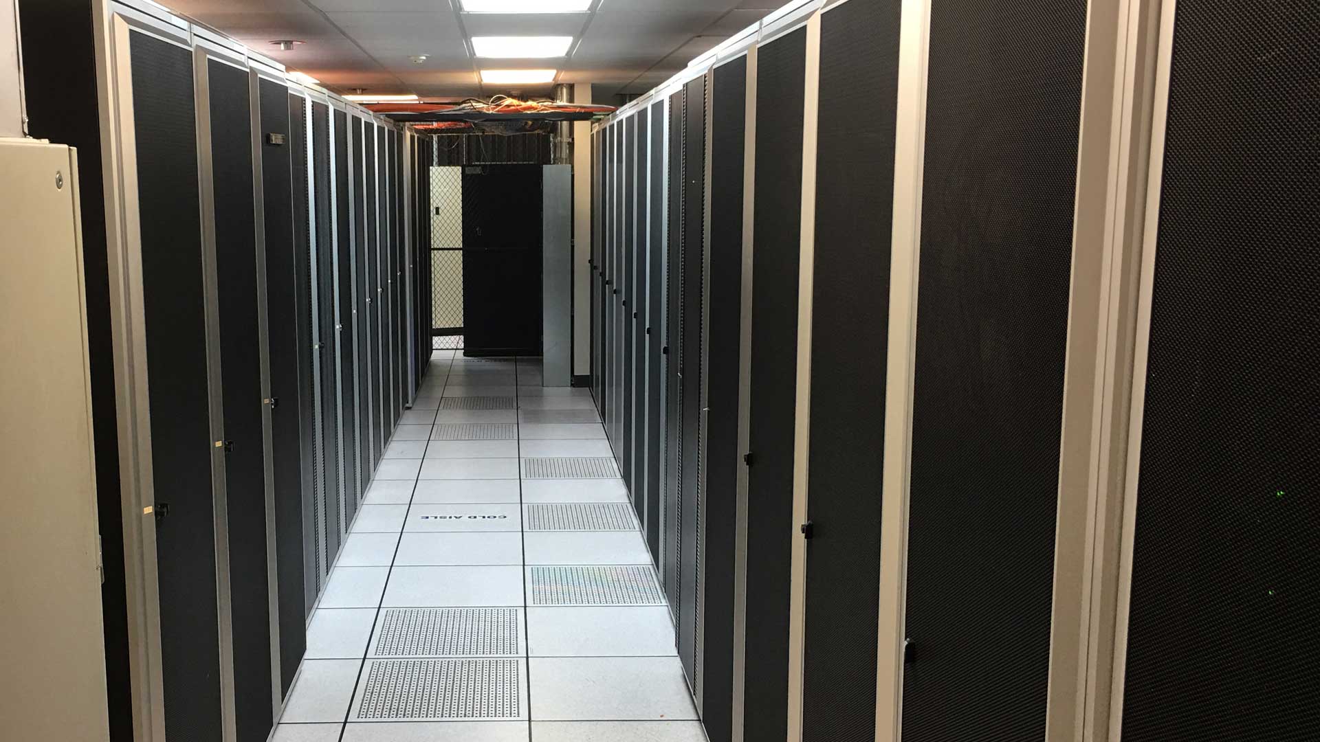 Picture of our data center all our servers and cabinets located in Orlando, %%State%%.